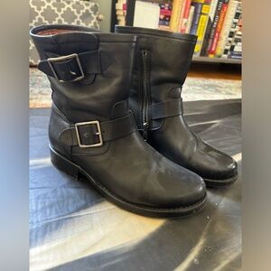 Frye moto boots